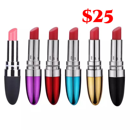 Lip stick bullet vibrator
