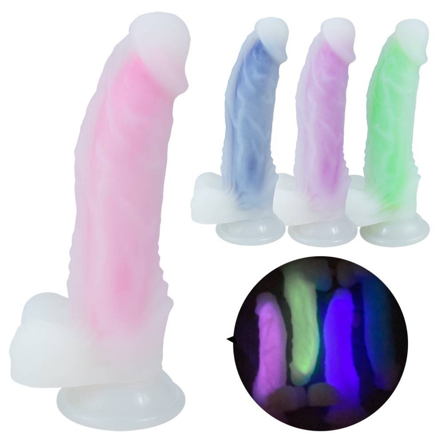 Glow buddy jelly Dildos